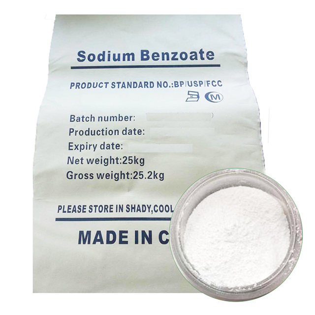 Use of sodium benzoate potassium sorbate c7h5nao2 powder price safe as preservative in food products in juice